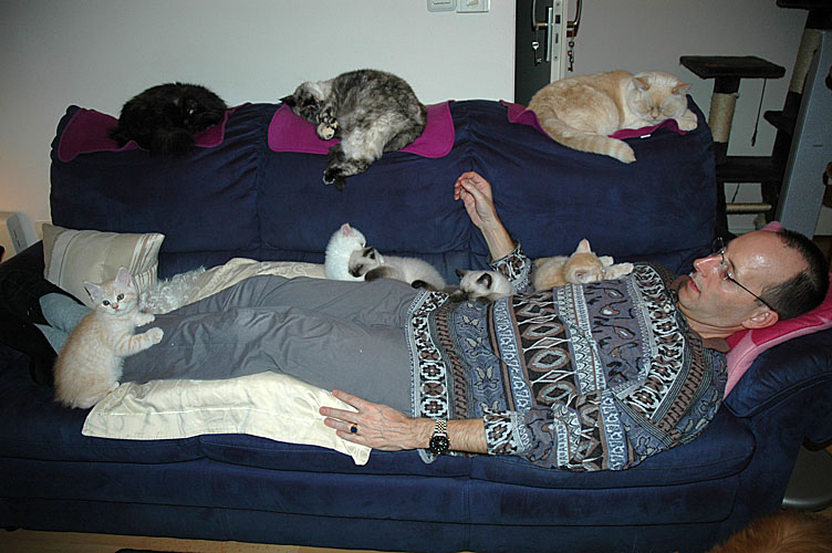 Laleh, familie en Rob 2007-12-08, 01